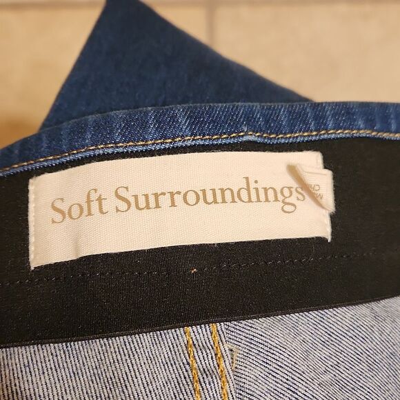 Soft Surroundings Women's Metro Pull-On Skinny Jeans Size M - Picture 6 of 7
